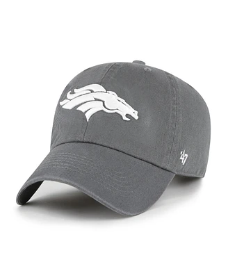 '47 Brand Women's Gray Denver Broncos Bright Side Clean Up Adjustable Hat