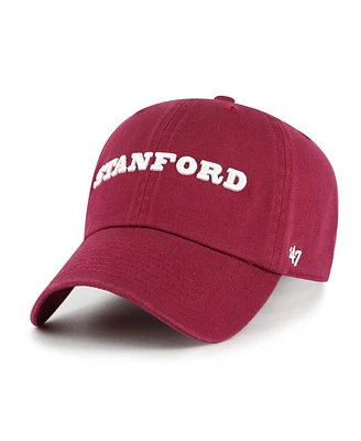 '47 Brand Men's Cardinal Stanford Cardinal Vault Clean Up Adjustable Hat