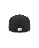 New Era Men's Black Myrtle Beach Pelicans theme Nights 59FIFTY Fitted Hat