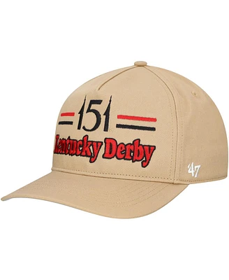 '47 Brand Men's Khaki 151st Kentucky Derby Hitch Adjustable Hat