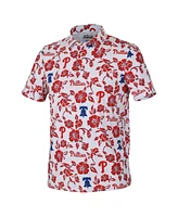 Reyn Spooner Men's White Philadelphia Phillies Pua Performance Polo Shirt