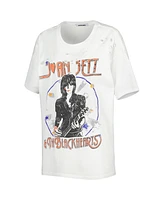 Daydreamer Women's White Joan Jett Graphic T-Shirt