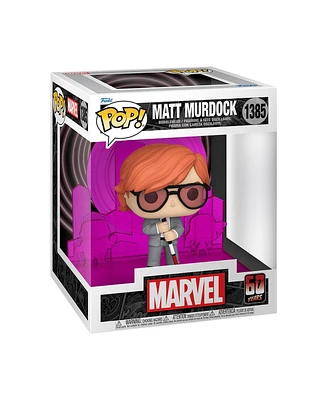 Funko Pop Daredevil 1385 Deluxe Matt Murdock with Radar 60th Anniversary Deluxe Vinyl Figure