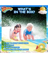 Wham-o Slip N Slide Double Wave Rider 18ft with Boogie, for Kids 5-12 Years Summer Toys Easy Setup