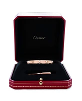Pre-Owned Cartier Love 10 Diamond Bracelet 18K Rose Gold with Diamonds