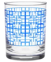 Frank Lloyd Wright Millard Block Double Old Fashioned Glasses, Set of 4