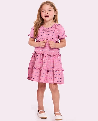 Bonnie Jean Toddler and Little Girls Ruffled Dress