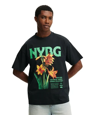Cotton On Men's Box Fit New York License T-Shirt