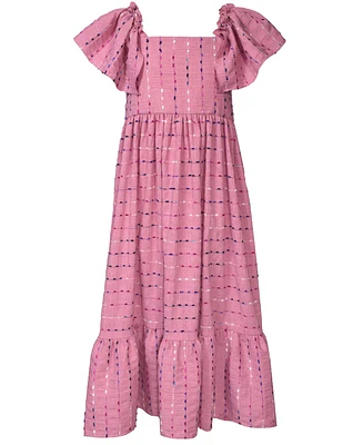 Bonnie Jean Big Girls Slub Midi Dress