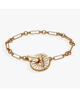 Mother of Pearl Starburst Toggle Bracelet