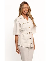 Petal and Pup Women's Lepal Denim Shirt