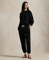 Polo Ralph Lauren Womens Fleece Crewneck Sweatshirt Drawstring Sweatpants