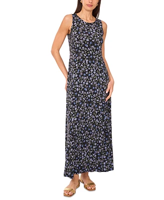 Vince Camuto Women's Floral-Print A-Line Maxi Dress