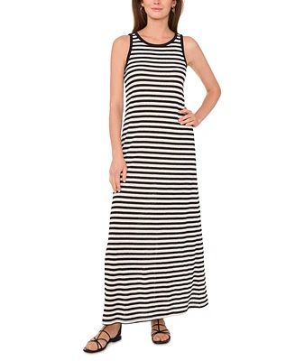 Vince Camuto Women's Striped Keyhole Tank Dress