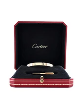 Pre-Owned Cartier Love Diamond Bracelet 18K Rose Gold Diamonds