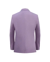 Elie Balleh Boys Lavender Slim Fit Clasic Blazer