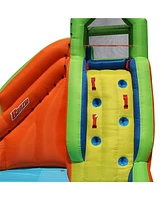 Banzai Gushing Geyser Water-Spraying Inflatable Pool Water Park Set, Multicolor