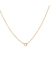 Pre-Owned Cartier Cartier D'Amour Pendant Necklace 18K Rose Gold with Diamond