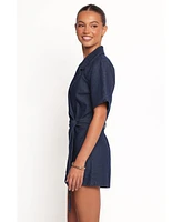 Petal and Pup Women's Bruna Denim Romper