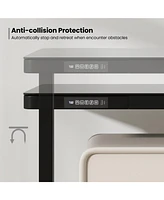 48-Inch Height Adjustable Electric Standing Desk with Drawer