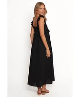 Petal and Pup Women's Ross Frill Strap Maxi Dress