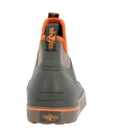 Rocky Men's Dry-Strike Waterproof Green & Orange Deck Boot