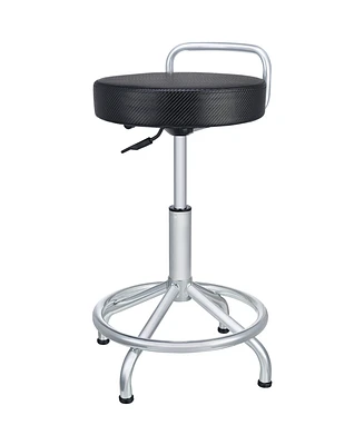Seville Classics Cushioned Pneumatic Adjustable Work Stool