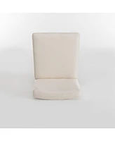 Elegant and Sharp Counter Stools with Soft Fabric or Bonded Leather