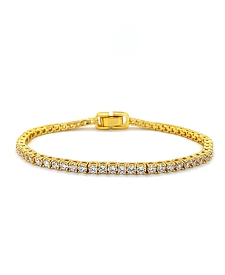 Anna Zuckerman Luxe G Color 5 Carat Tennis Bracelet Four Prong