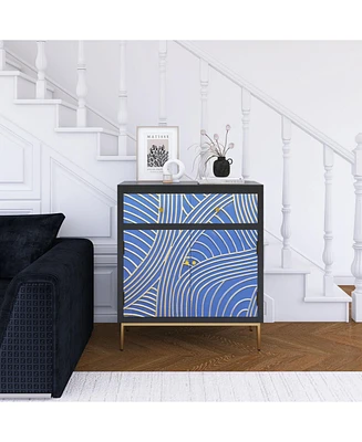 Accent Cabinet with 2 Doors,1Drawer and Adjustable Shelf for Living Room, Hallway, Entryway, Dining Room, Bedroom