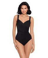 Miraclesuit Women's Solid Sanibel Dd One Piece Swimsuit