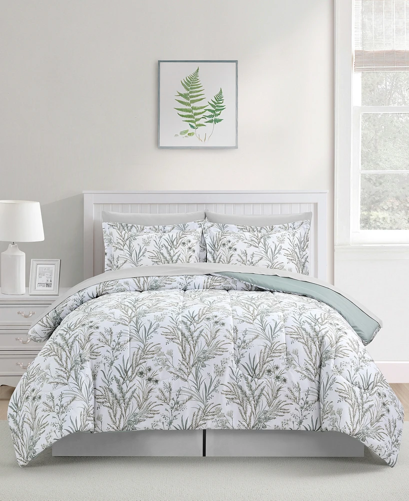 Sunham Naples Floral 8-Pc. Comforter Sets