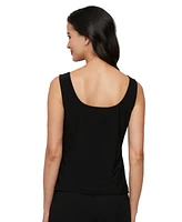 Alex Evenings Women's Printed Tulle Jacket & Top Set