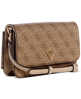 Guess Noelle Ii Mini Flap Logo Crossbody Bag