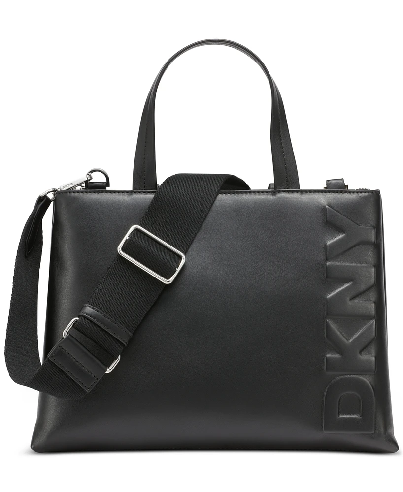 Dkny Tinsley Faux-Leather Logo Satchel