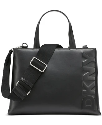 Dkny Tinsley Faux-Leather Logo Satchel