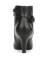 LifeStride Women's Guild 3 Zip Dress Short Boots
