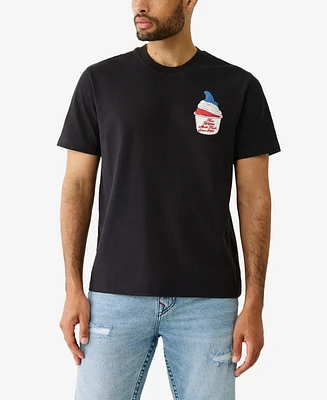 True Religion Men's Short Sleeve Made Fresh T-Shirt