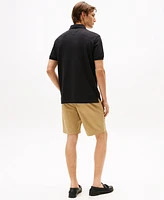 Tommy Hilfiger Men's Short Sleeve Embroidered Chest Stripe Polo Shirt