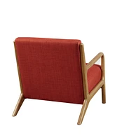 Ink+Ivy 28" Novak Spice Fabric Lounge Chair