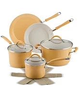 Rachael Ray Cucina 10-Pc. Ceramic Nonstick Cookware Set