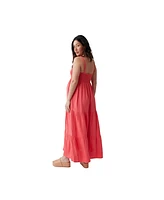 Ingrid + Isabel Maternity Smocked Bodice Maxi Dress