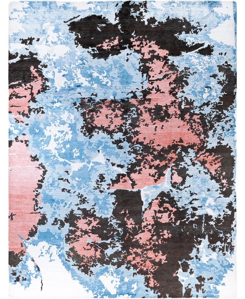 Adorn Hand Woven Rugs Indo Modern M7381 9'3"x12'1" Area Rug