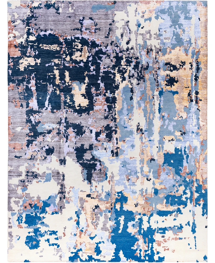 Adorn Hand Woven Rugs Indo Modern M7534 9'2"x12'2" Area Rug