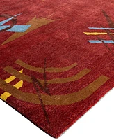 Adorn Hand Woven Rugs Indian Oak M7776 8'1"x10'1" Area Rug