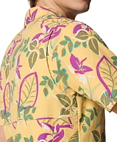 Columbia Men's Tech Trail Utility Printed Woven Short Sleeve Shirt