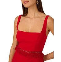 Adrianna Women's Square-Neck Sheath Dress
