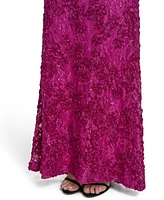 Jessica Howard Petites Soutache Lace Off-The-Shoulder Gown
