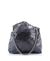 Pre-Owned Balenciaga Medium Crush Chain Tote Leather
