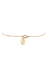 Pre-Owned Cartier Symbols Cross Bracelet 18K Rose Gold with Diamonds